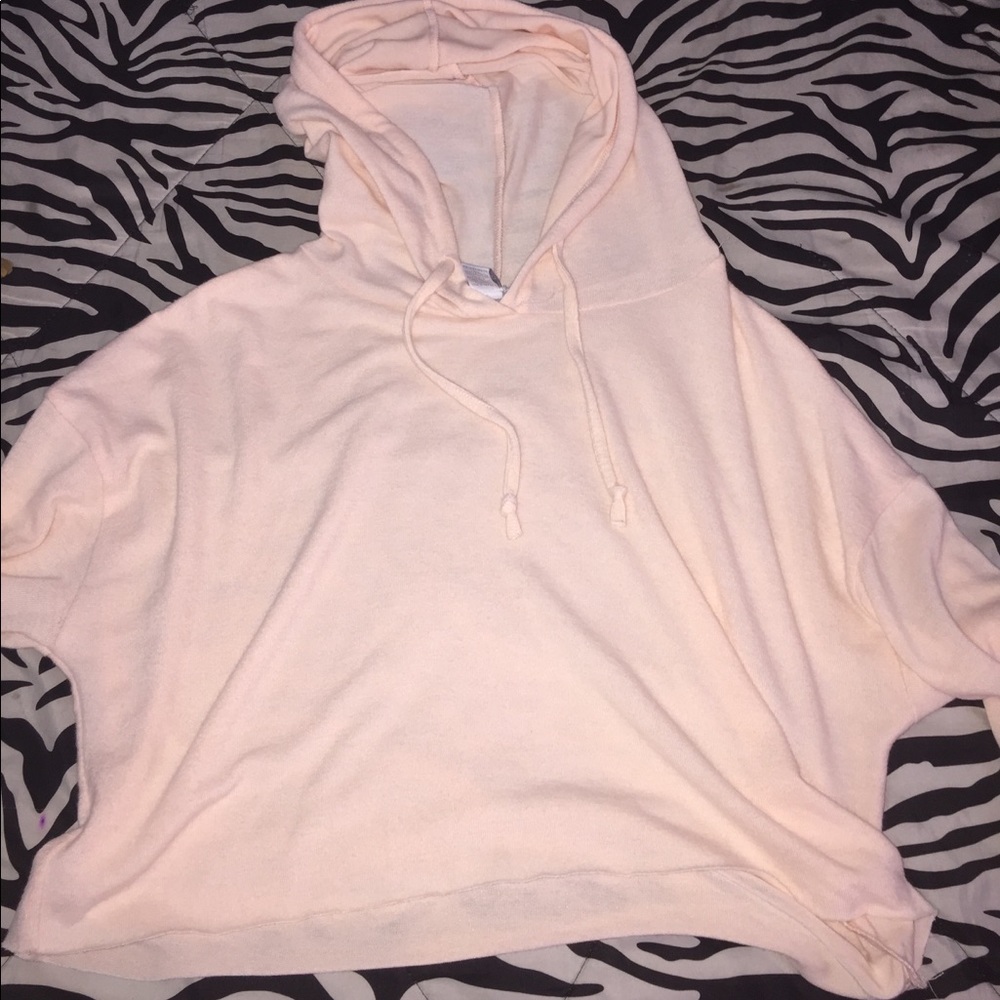 Cropped hoodie